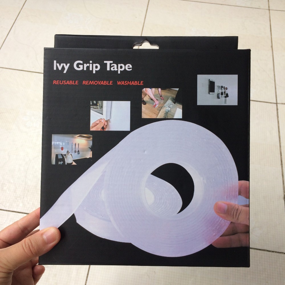 Băng keo hai mặt đa chức năng IVY GRIP TAPE 1m