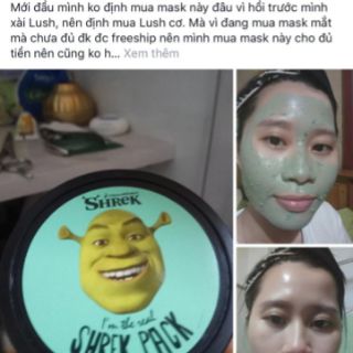 ( duty free) MẶT NẠ " I'M the real Sherk Pack