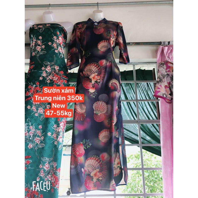 sườn xám trung niên