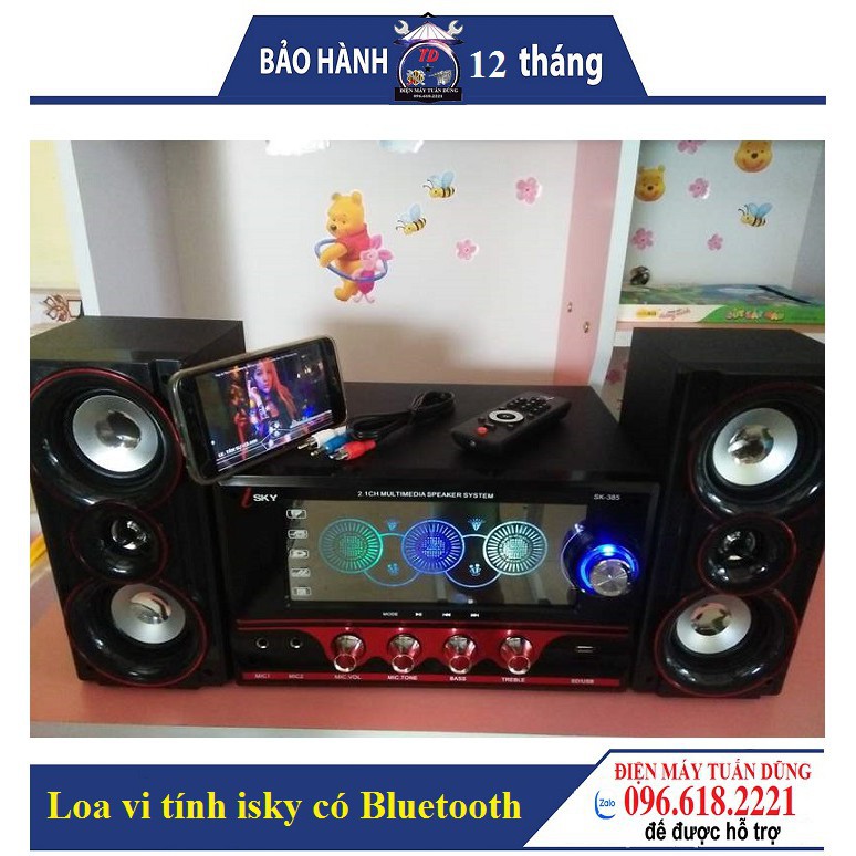 LOA VI TÍNH BLUETOOTH ISKY