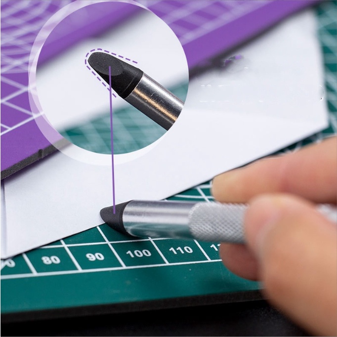 Dao trổ khắc giấy origami chất liệu hợp kim nhôm cho các bạn làm đồ thủ công, DIY