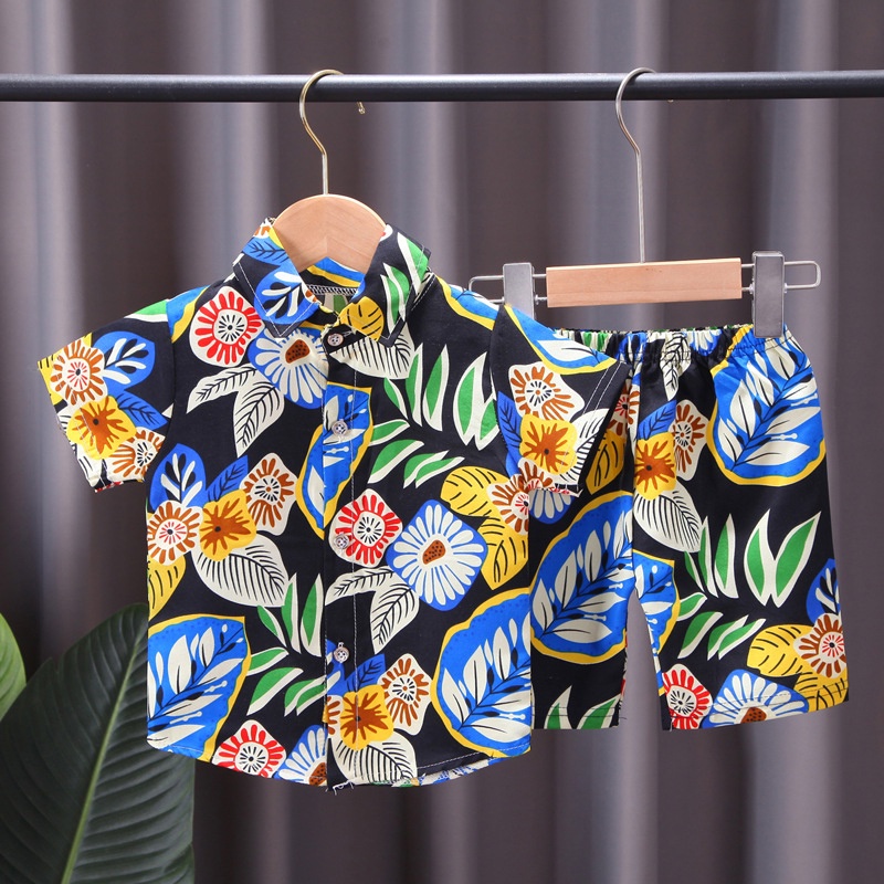 Bộ Đồ Ngắn Tay Thời Trang Mùa Hè Dành Cho Bé