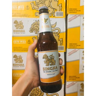 Bia SINGHA nhập khẩu 24 chai x 330ml