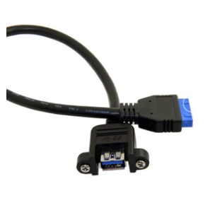 Cáp chuyển đổi cổng USB 3.0 từ 20 pin mainboard dài 1 m