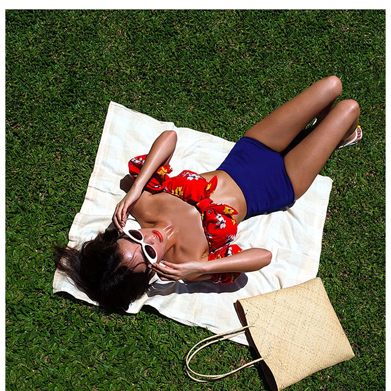 Bikini đồ bơi 2 mảnh quần bơi cạp cao T4-101 [ORDER] | BigBuy360 - bigbuy360.vn