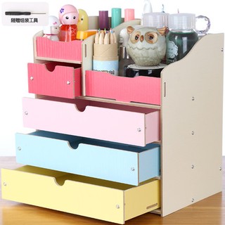 Kệ gỗ để đồ mỹ phẩm