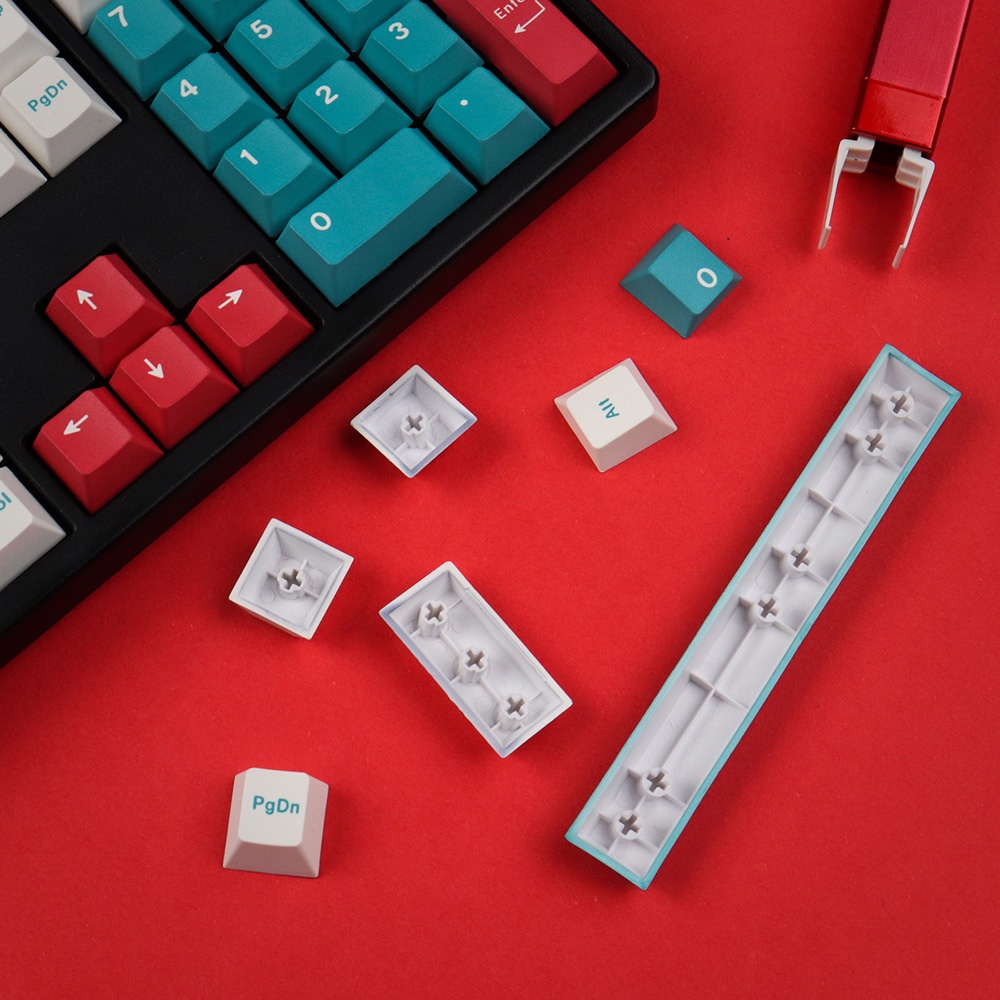 Pbt Nắp Bàn Phím Cơ 130 Phím cherry profile Cá Nhân Hóa gmk deku