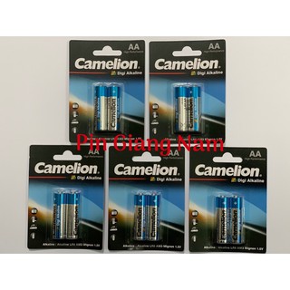 Pin AA Camelion Digi Alkaline 1.5V Hàng Chính Hãng Vỉ 2 Viên