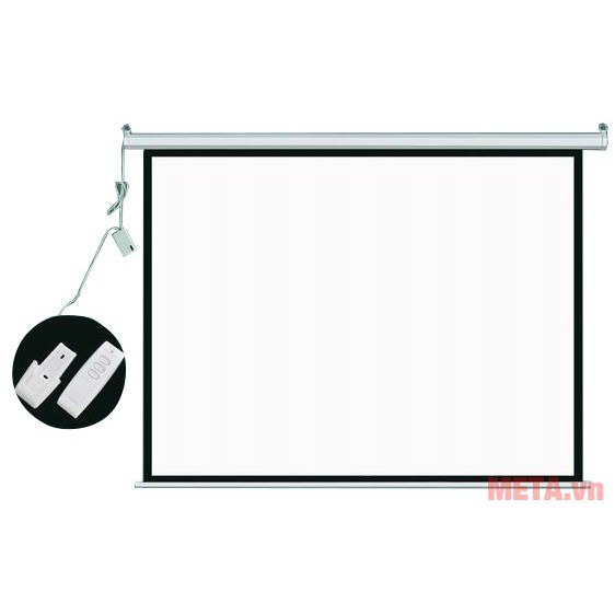 MÀN CHIẾU ĐIỆN 140 INCH - Hàng Chính Hãng Dalite