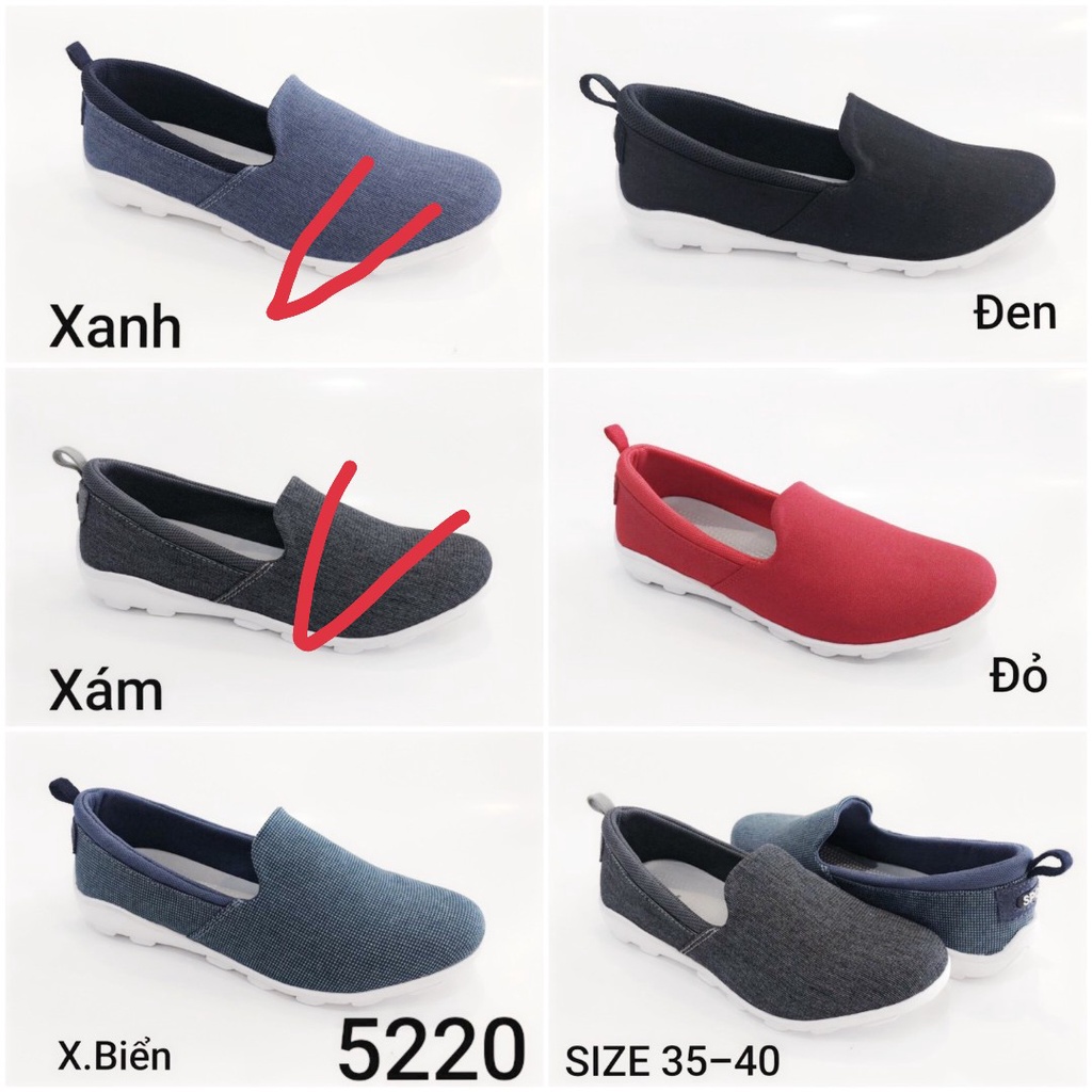 Giày skecher slipon nữ, model 2023, siêu nhẹ, thoáng khí, giày đi bộ, giày chạy thể dục - PH7