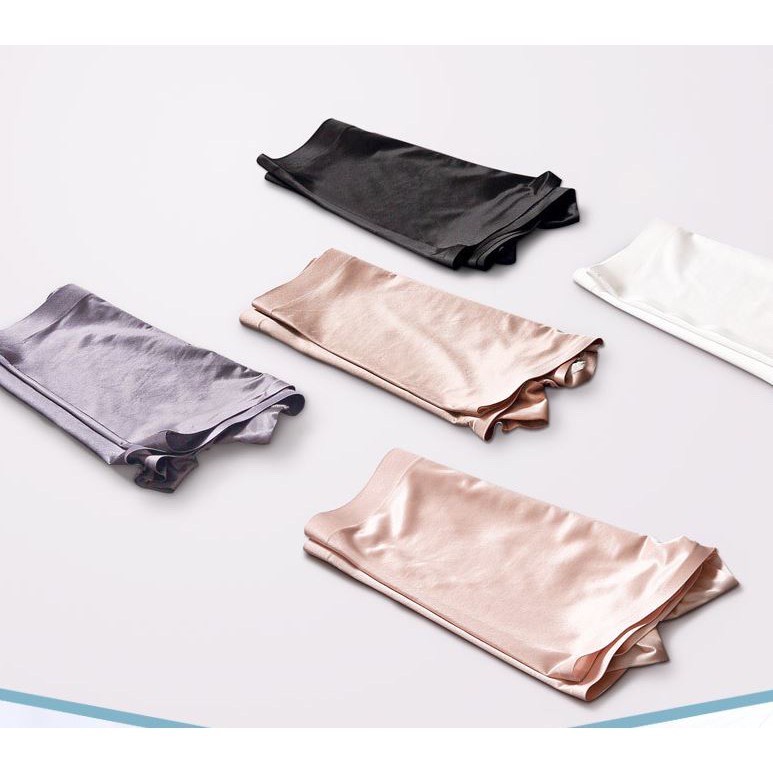 QUẦN LÓT ĐÙI CHẤT LIỆU BĂNG LỤA BÓNG KHÔNG HẰN LỘ VIỀN Q345 | BigBuy360 - bigbuy360.vn