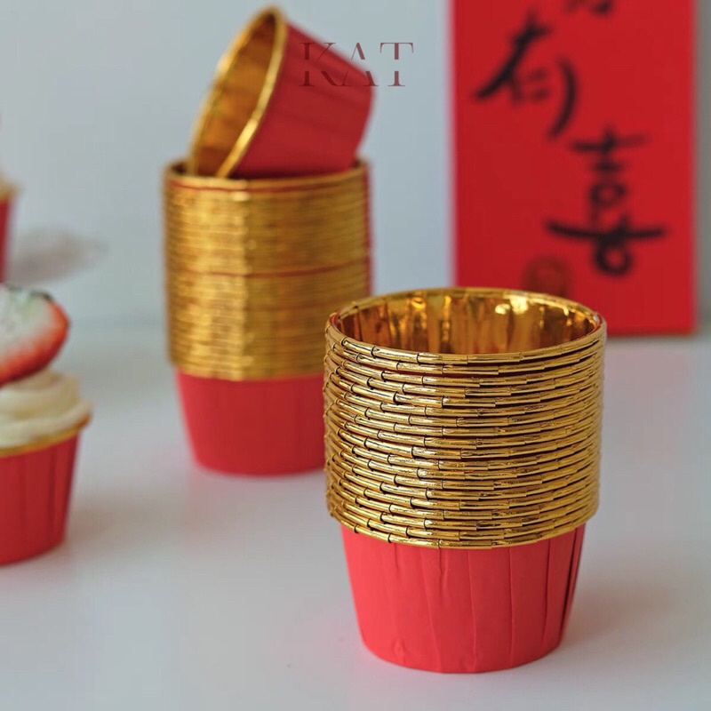Cup Giấy Nướng Bánh Cupcake Phong Cách Giáng Sinh Và Tết - KAT Official Store