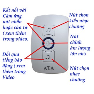 CHUÔNG CỬA ATA AT-332