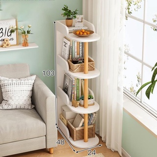 Kệ sách trang trí đa năng, kệ gỗ decor đa năng phong cách vintage