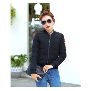 Áo phao nữ dáng bo siêu ấm