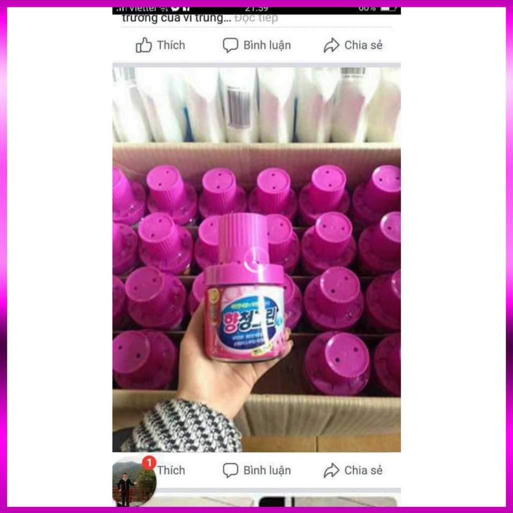 Lọ Thả Bồn Cầu Khử Mùi Cao Cấp Hàn Quốc