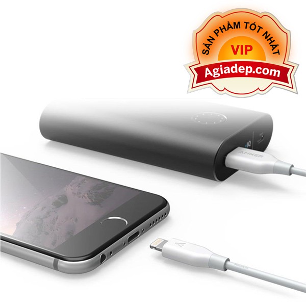 Dây cáp sạc điện thoại iPhone nhanh (cao cấp) Anker - Agiadep