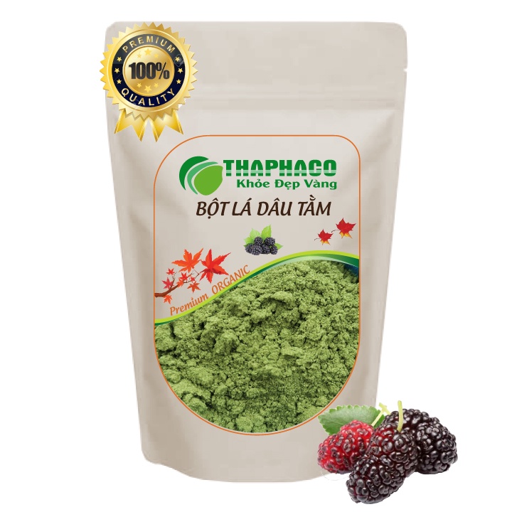 Bột Lá Dâu Tằm 100g Uống Làm Đẹp Dưỡng Da THAPHACO