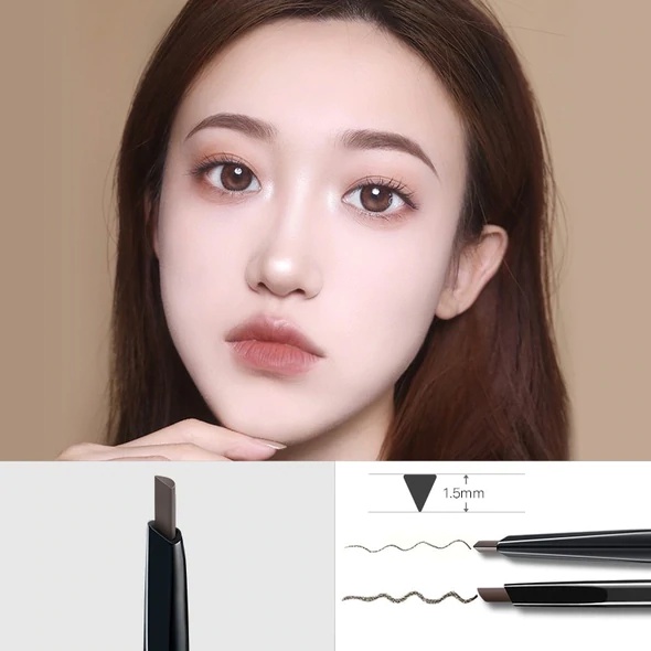 Chì Kẻ Mày 3D Đầu Dẹt ZEESEA Chống Thấm Nước  Smart Eyebrow Pencil Waterproof