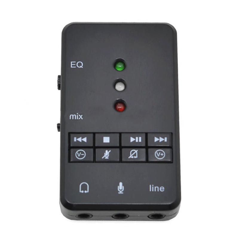 Card âm thanh đầu USB 7.1 đầu ra 3.5mm