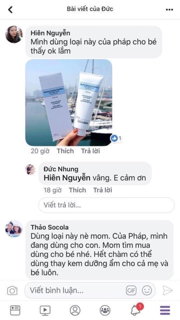 KEM NẺ CHÀM DEXERYL CREME PHÁP 250ml