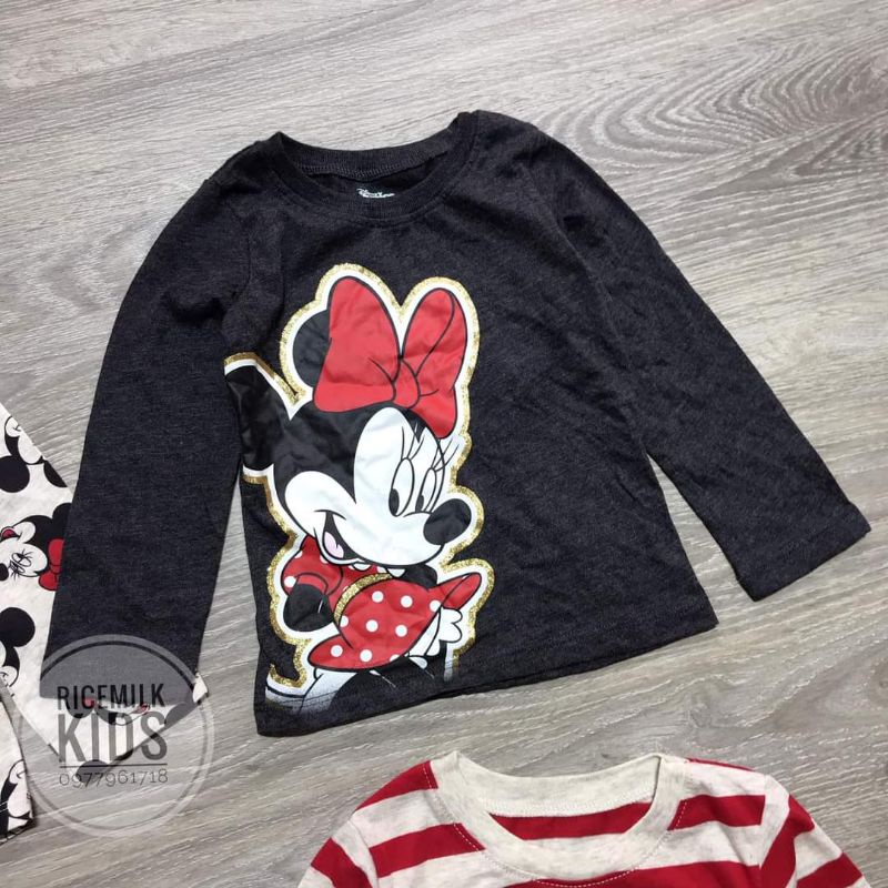 Áo thun disney 2 mẫu xuất dư xịn cho bé