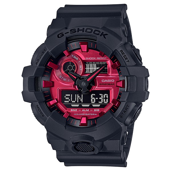 Đồng hồ Casio G-Shock Nam GA-700AR-1A chính hãng chống va đập  - Bảo hành 5 năm - Pin trọn đời