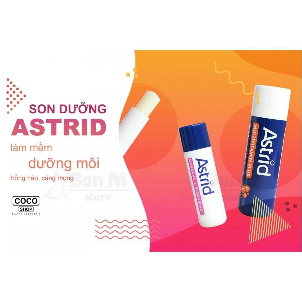 Son dưỡng môi Astrid từ mỡ hươu fullsize hàng chuẩn.