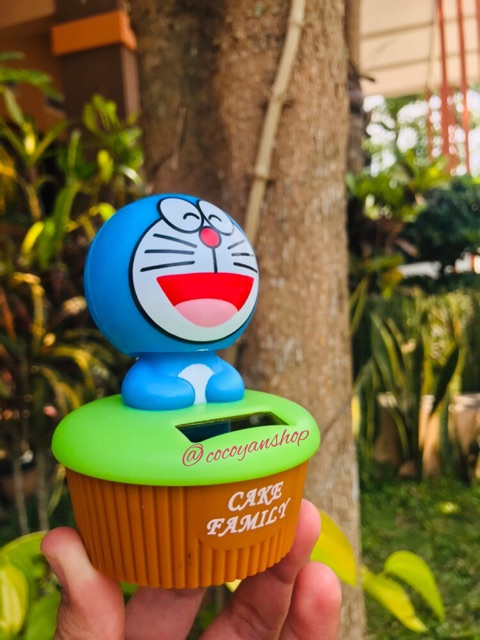 Mô Hình Nhân Vật Doraemon Lắc Đầu Dùng Để Trang Trí Xe Hơi