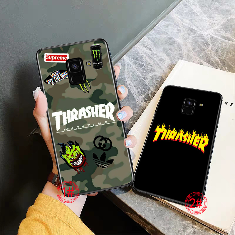 Ốp Điện Thoại Mềm Hình Logo Thrasher 64gb Cho Samsung J2 Prime J4 Plus J6 Prime J7 Pro J8