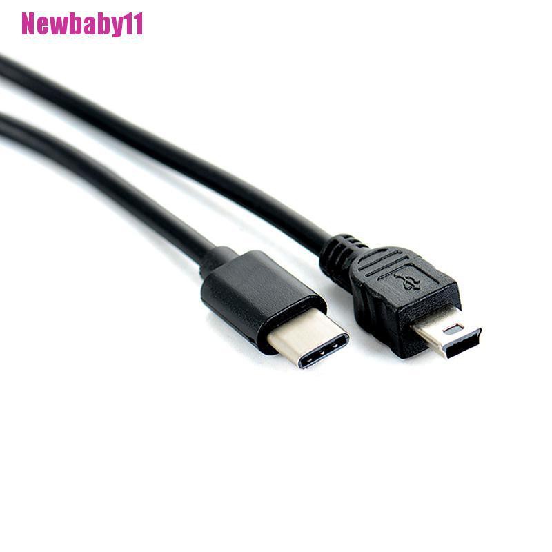 Đầu Chuyển Đổi Từ Baby11) Usb Type-C Sang Mini Usb-C Male Sang Mini-B Male