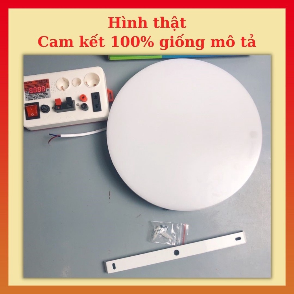 Đèn LED Ốp trần RẠNG ĐÔNG 12W 18W 24W tràn viền ánh sáng trắng, chống nước chip LED SAMSUNG bảo hành chính hãng 36 tháng