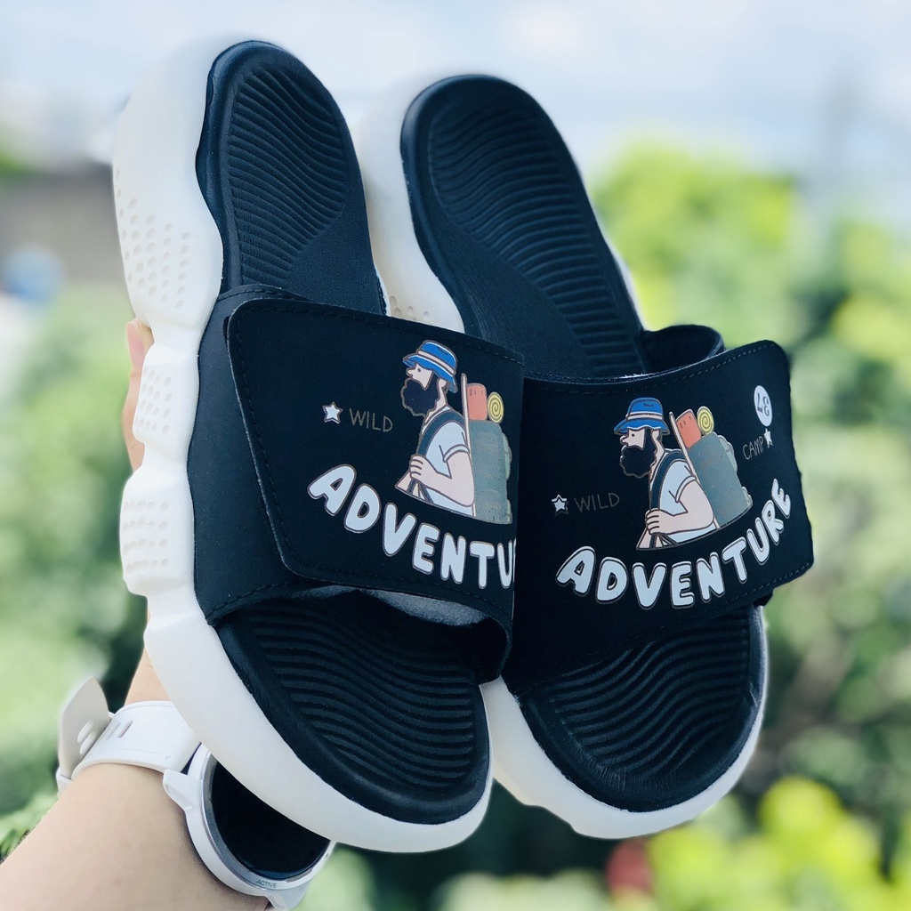 Dép 𝐀𝐃𝐕𝐄𝐍𝐓𝐔𝐑𝐄 ❤️FREESHIP + FullBox❤️dép adv quai ngang thể thao nam nữ Balô adventure đế độn cao chất xịn VNXK