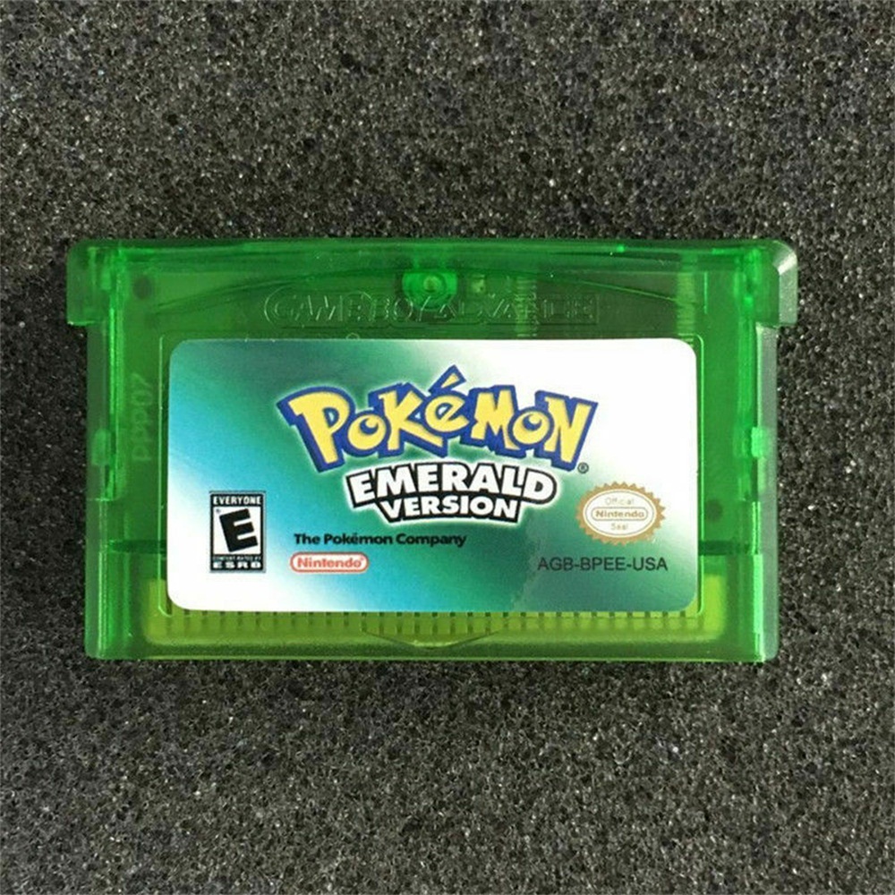 Fan Advance Gameboy Cartridge Game Card For Pokemon NDSL GBC GBM GBA SP 5 Styles