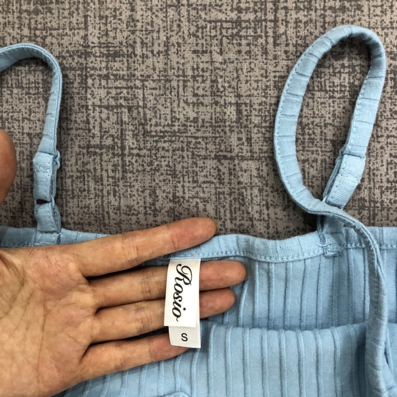 [Nhiều Mầu]Áo hai dây croptop cotton dây áo điều chỉnh xuất xịn