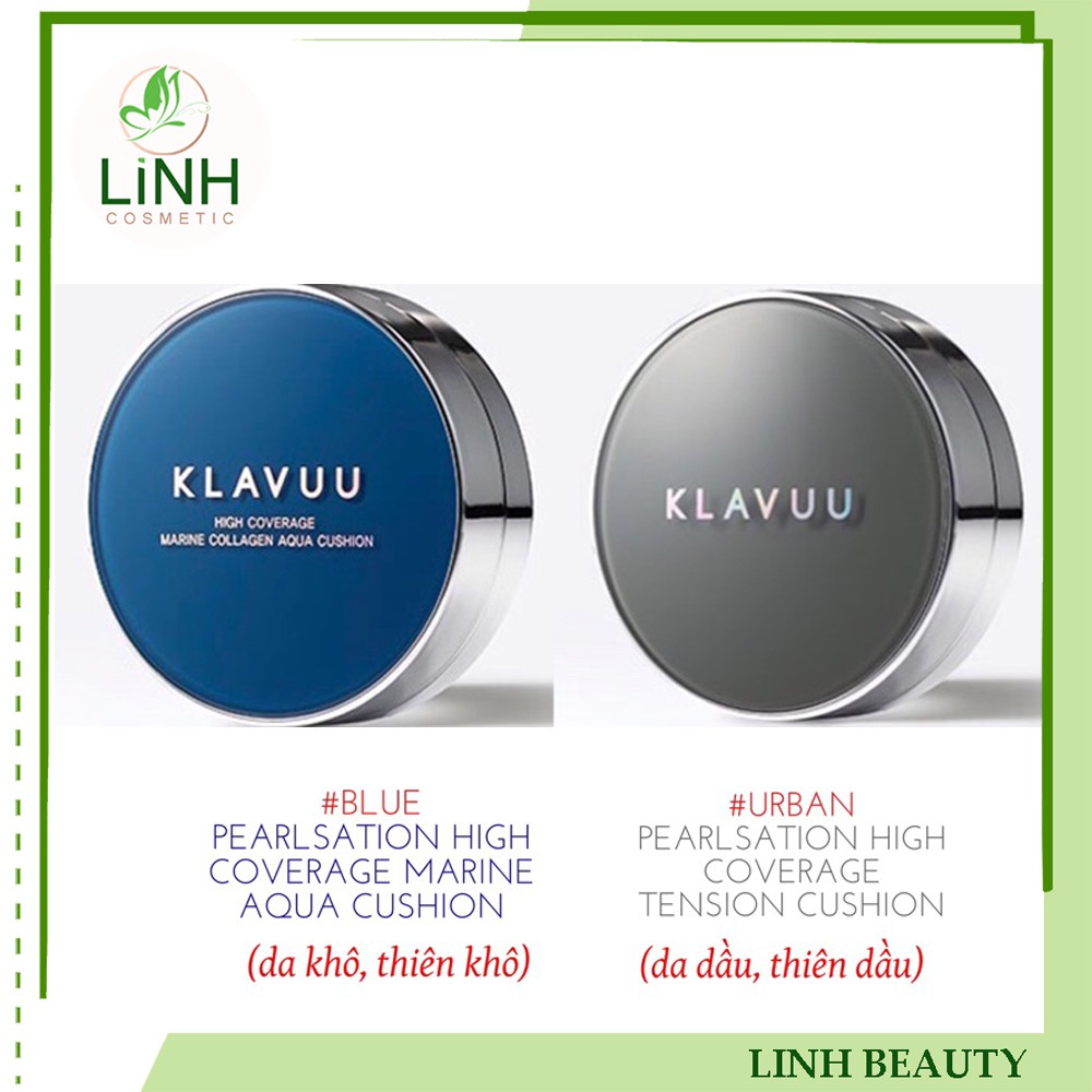 Phấn Nước Cushion KLAVUU High Coverage