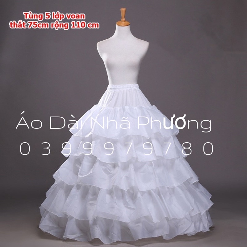 ⚡️Giá Sỉ⚡️ Tùng 3 tầng, 6 tầng mặc váy cưới cô dâu- Tùng làm phồng váy.