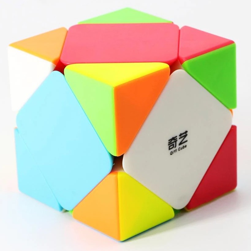 Rubik Skewb Stickerless Qiyi Rubik Biến Thể Đẳng Cấp