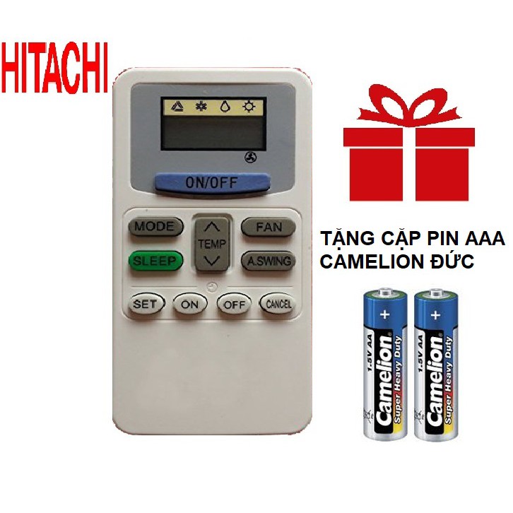 REMOTE MÁY LẠNH HITACHI RAR-1D3 - ĐIỀU KHIỂN ĐIỀU HÒA HITACHI RAR-1D3