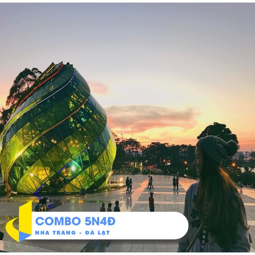 NHA TRANG [E-Voucher] - Combo Nha Trang – Đà Lạt 5 Ngày 4 Đêm