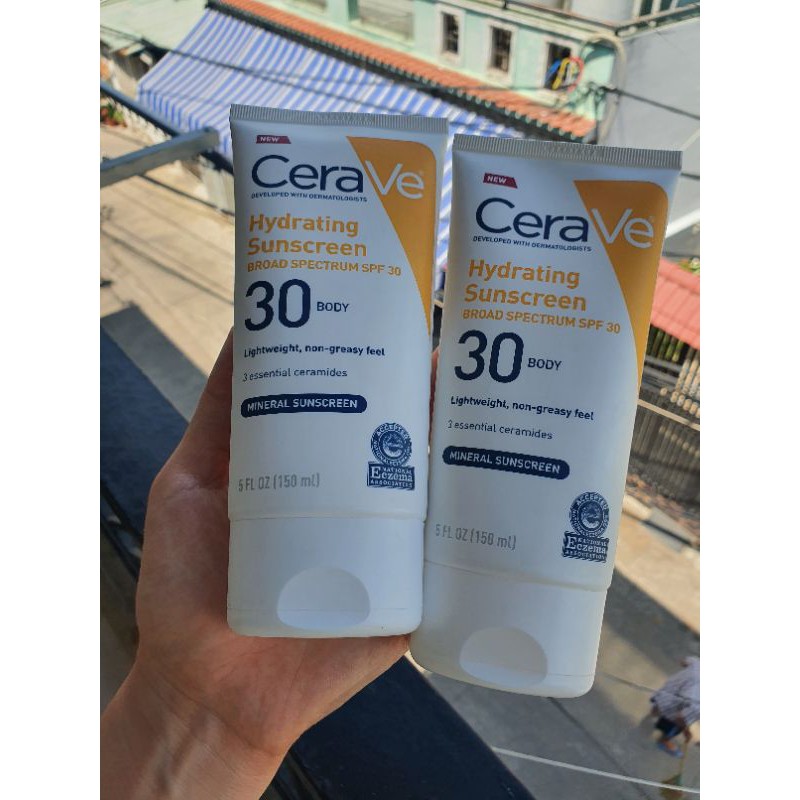 Kem chống nắng cho body Cerave Hydrating Body Sunscreen