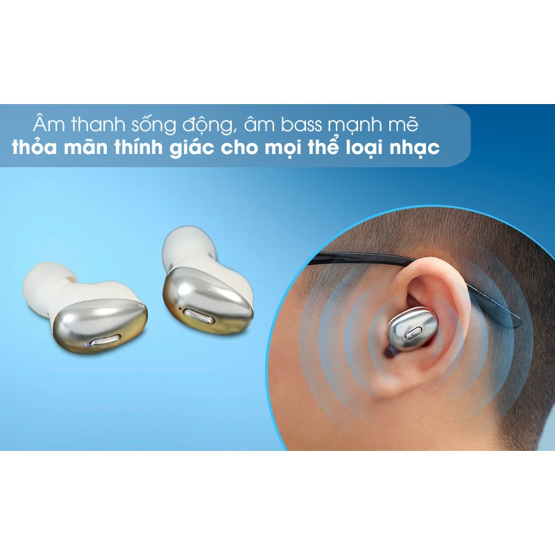 Tai nghe Bluetooth True Wireless Mozard Q8