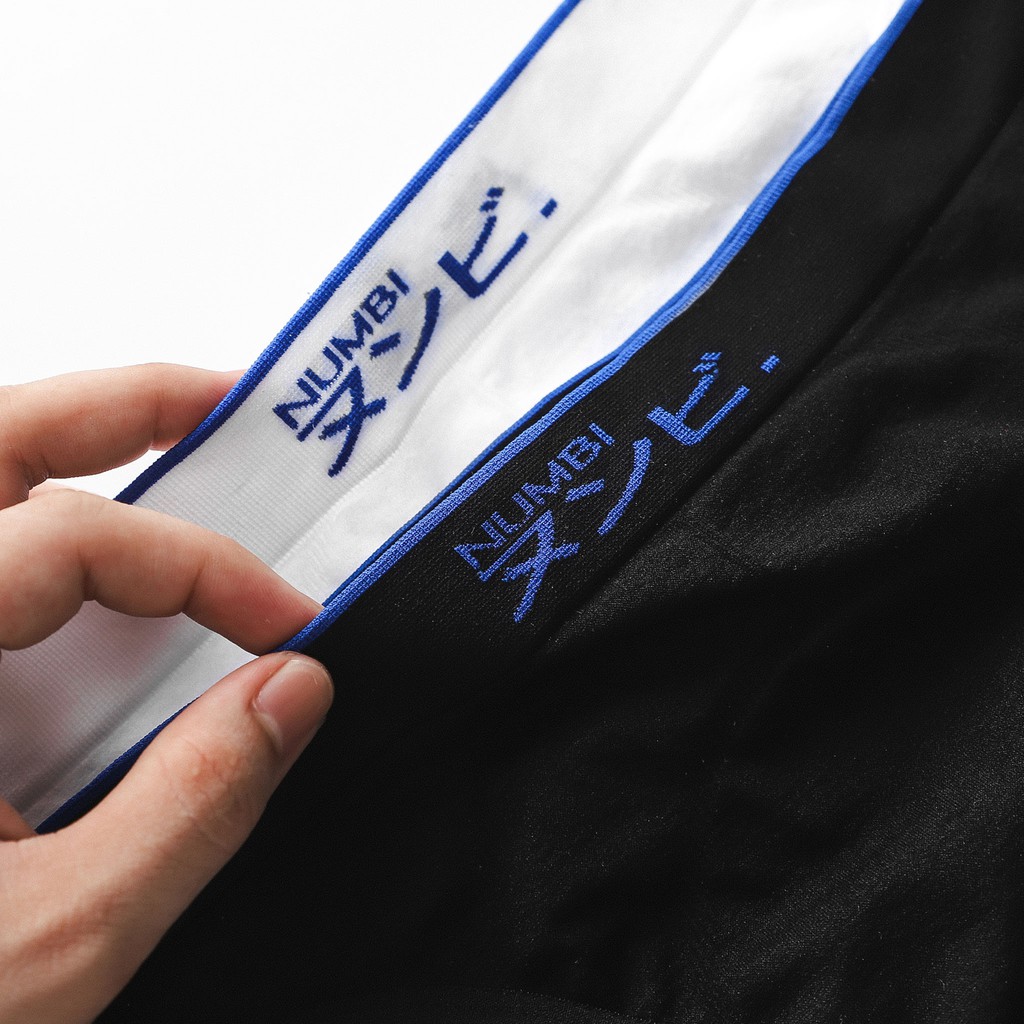 Quần Boxer NUMBI 2 Màu Trắng Đen, Chất Vải Thun Cotton Co Giãn Dày Dặn, PK000845, SOMEHOW