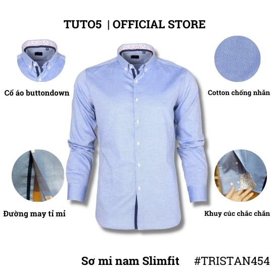 Áo sơ mi nam dài tay công sở kẻ caro TUTO5 thời trang cao cấp chất đẹp Slimfit Shirt kháng khuẩn khử mùi tốt, ít nhăn.