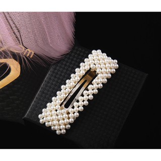 (Set 5 chiếc) Kẹp tóc ngọc nhân tạo hot hit
