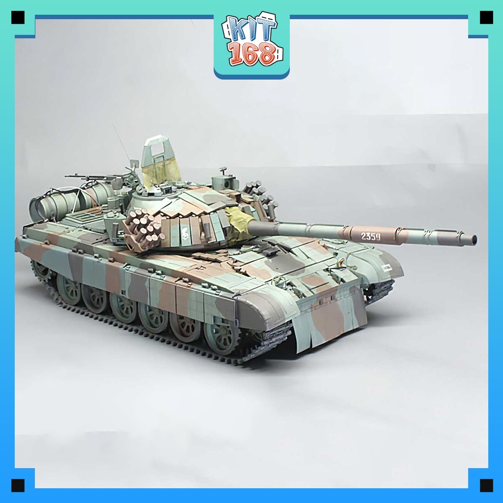 Mô hình giấy Xe tăng PT91-Twardy  - Ba Lan