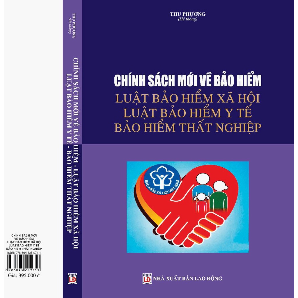 Sách luật - Chính sách mới về bảo hiểm luật bảo hiểm xã hội - luật bảo hiểm y tế bảo hiểm thất nghiệp
