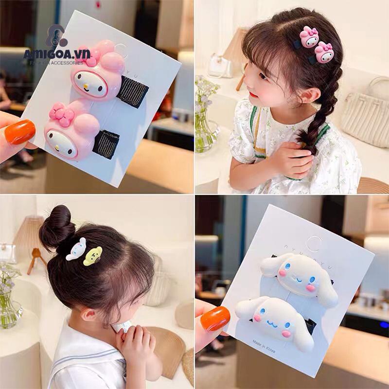 Dây Buộc Tóc Cao Su Co Giãn Kiểu Lolita Đáng Yêu Cho Bạn Gái