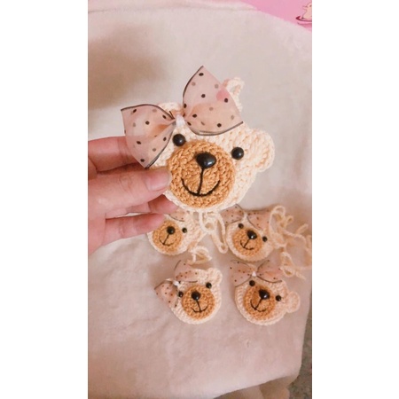 túi đựng tỏi cho bé hình gấu