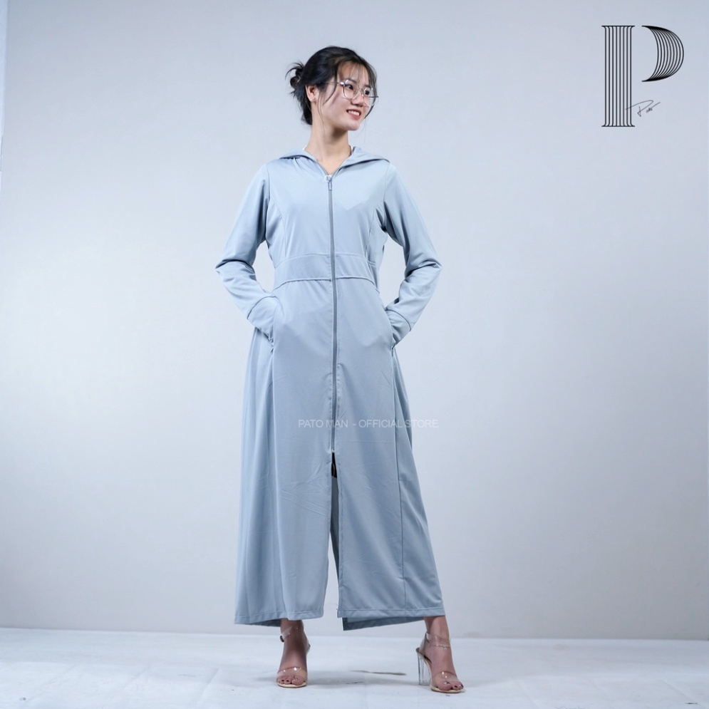 ◑❀Áo chống nắng toàn thân đai eo kiểu mới Pato Man,màu săc trẻ trung chất thông hơi thoáng mát tia uv cao | BigBuy360 - bigbuy360.vn